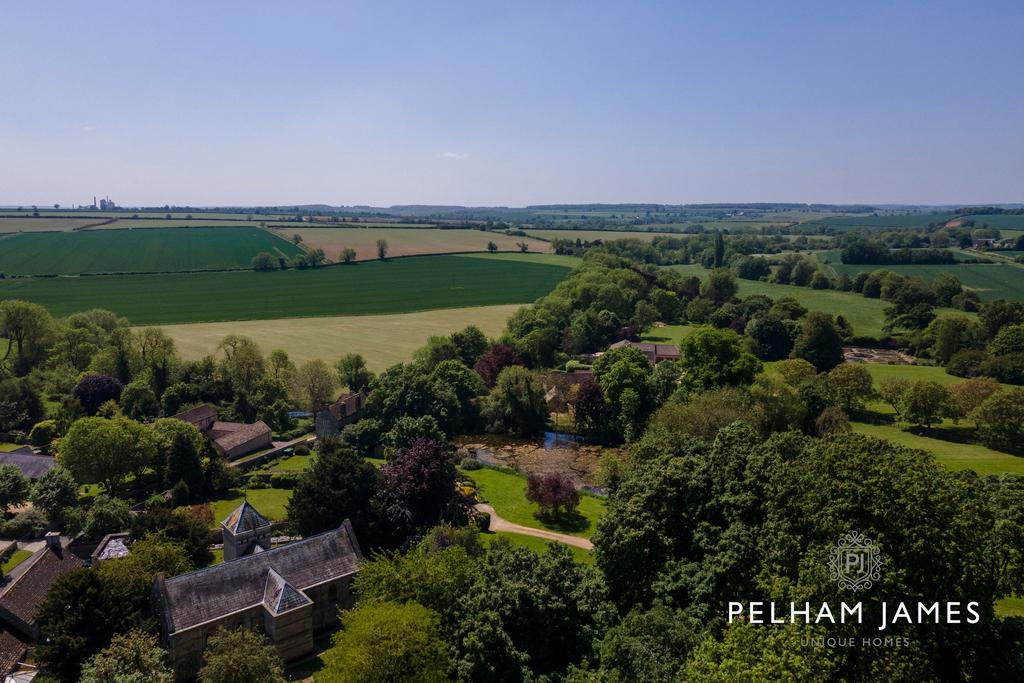 Aerial, Rydal House, Tickencote