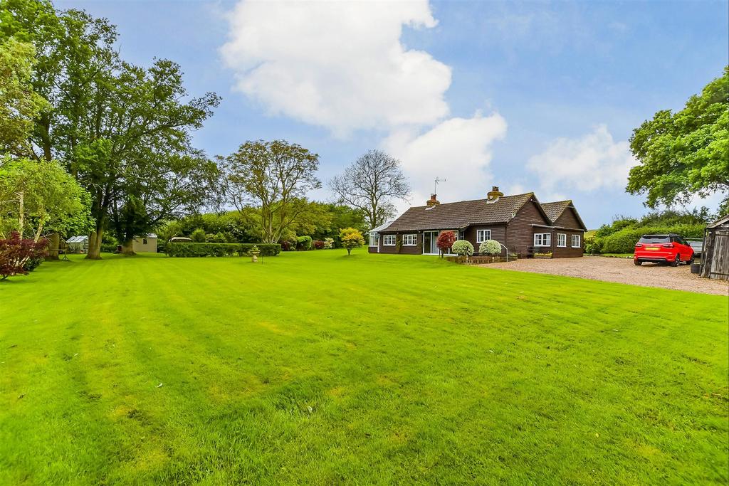 Church Lane, Aldington, Ashford, Kent 4 bed detached bungalow for sale