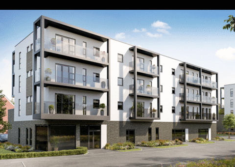 2 bedroom flat for sale, Plot 640, The apartments B2 at Saltram Meadow, Encombe Street, Plymstock PL9