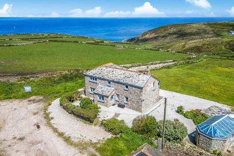 4 bedroom detached house for sale, Above Portheras Cove, West Cornwall