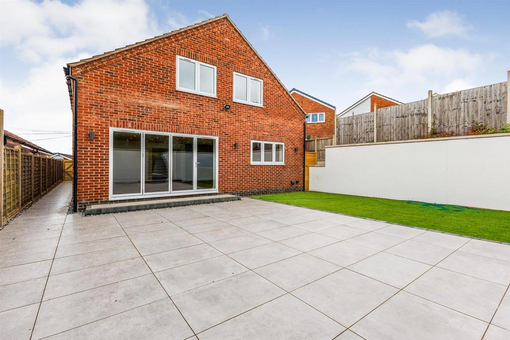 Rear patio view