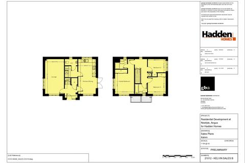 3 bedroom detached house for sale, Plot 29 The Kelvin, Oak Gardens, Newtyle, Blairgowrie