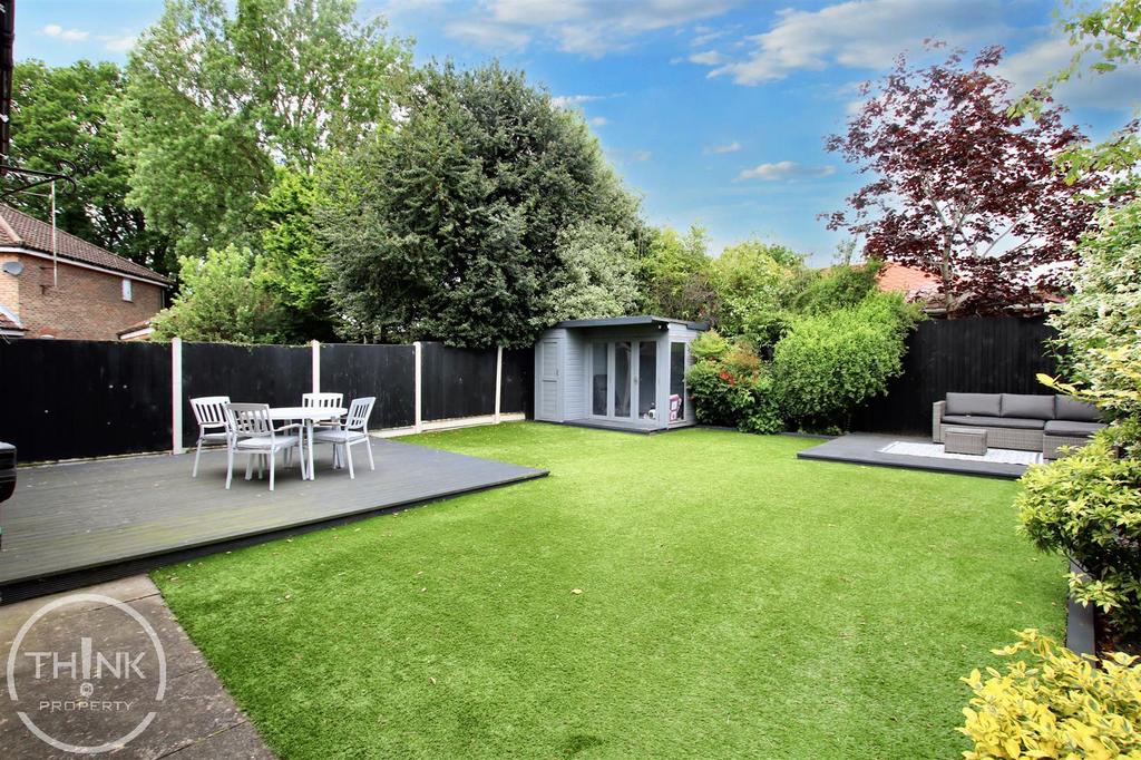 Rear garden