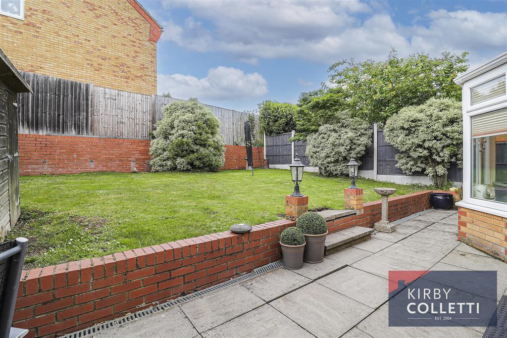 Rear garden