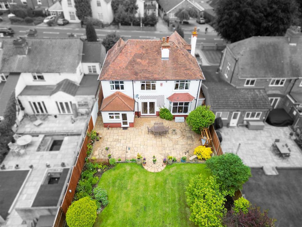 Aerial Rear Garden