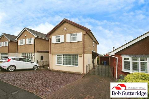 3 bedroom detached house for sale, Hulme Close, Silverdale, Newcastle