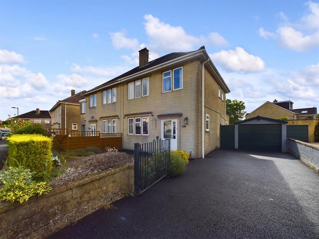 Clare Gardens, Odd Down, Bath 3 bed semidetached house for sale £360,000