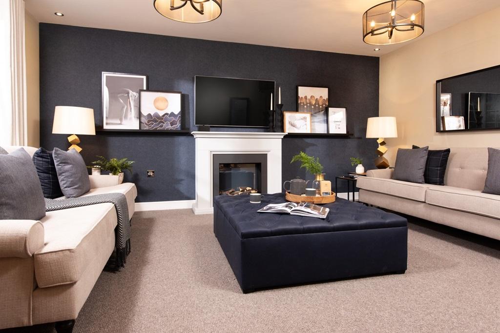 A spacious lounge, ideal for the whole family