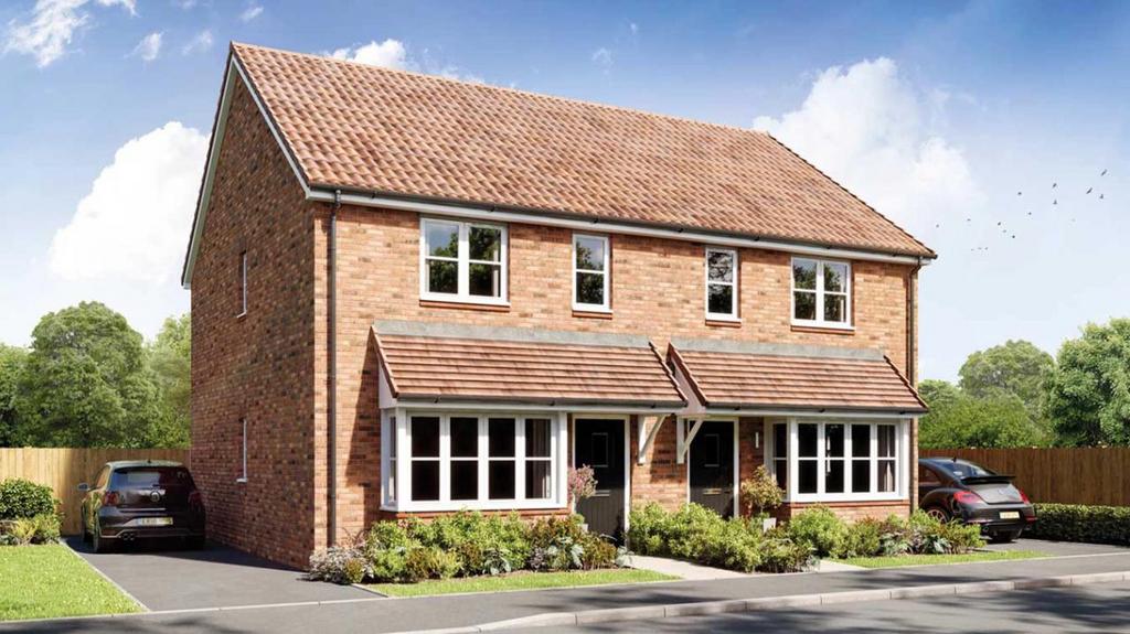 429, Alderley at Westhill, Kettering... 3 bed semidetached house for