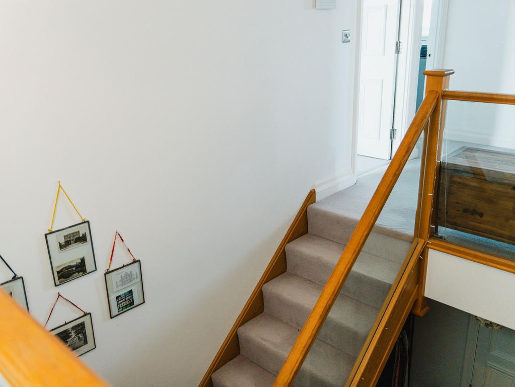 Stairs to upper floor