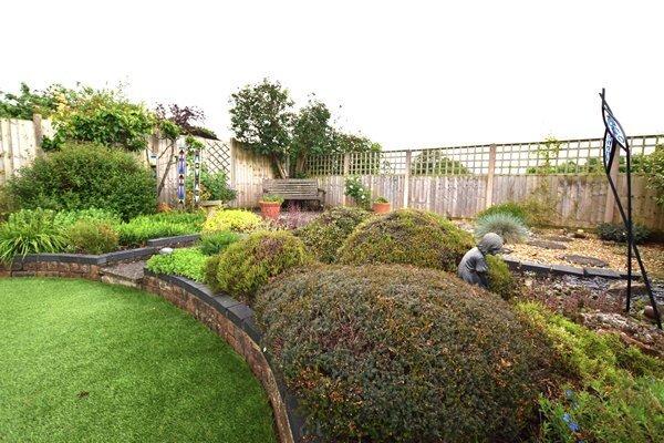 Rear garden