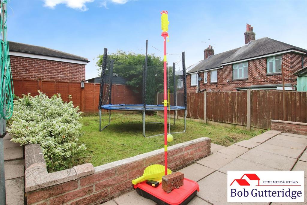 Rear garden
