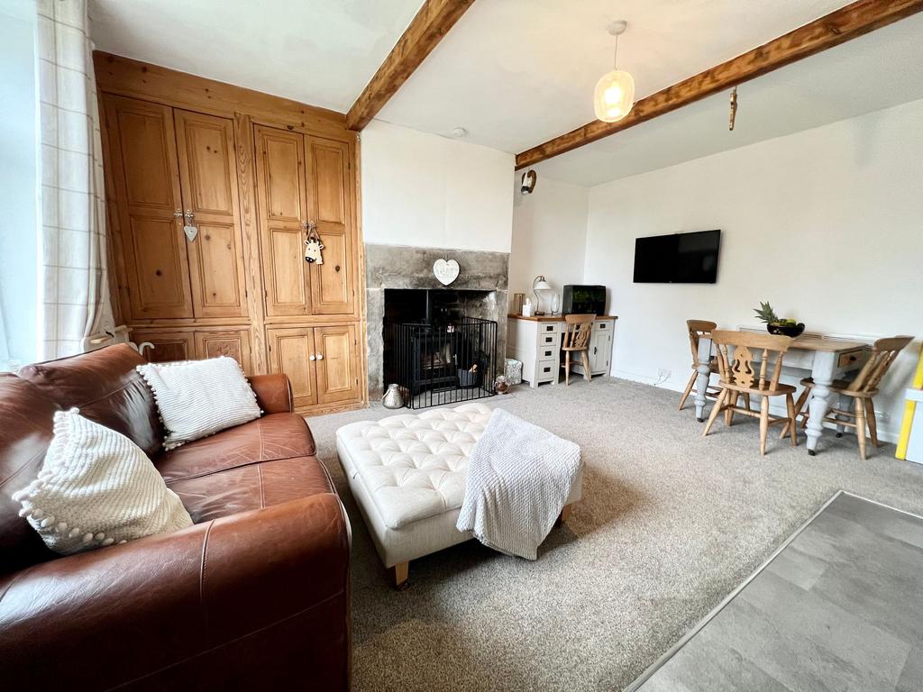 Open plan living dining kitchen