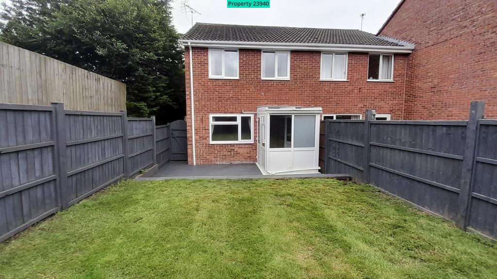 Rear garden