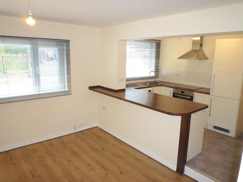 Open plan lounge &amp; kitchen