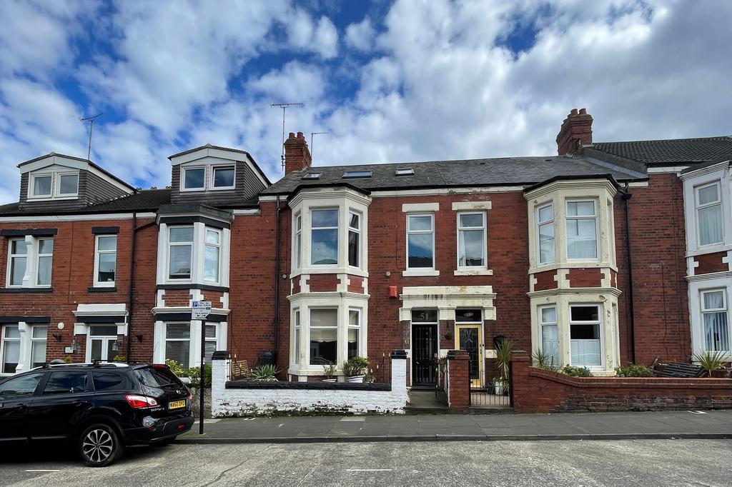 North Parade, Whitley Bay, Tyne and... 5 bed terraced house for sale