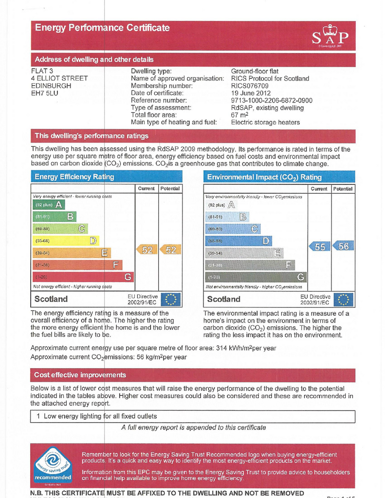 EPC Certificate