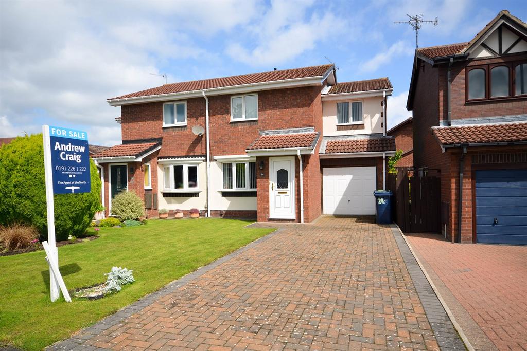 North Drive, Hebburn 3 bed semidetached house for sale £239,950