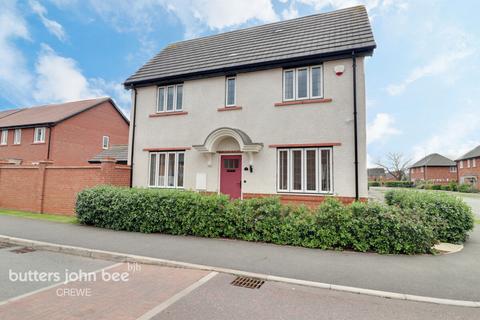 3 bedroom detached house for sale, Wheatfield Drive, Crewe