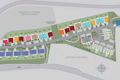 4 bedroom detached house for sale, Plot 23, The Louisville at Bonnington Place, Wilkieston, EH27