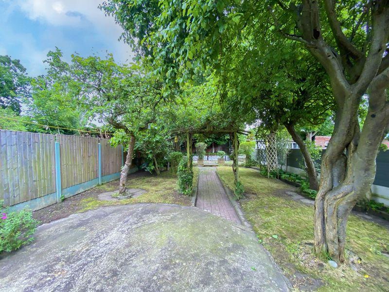 Rear garden