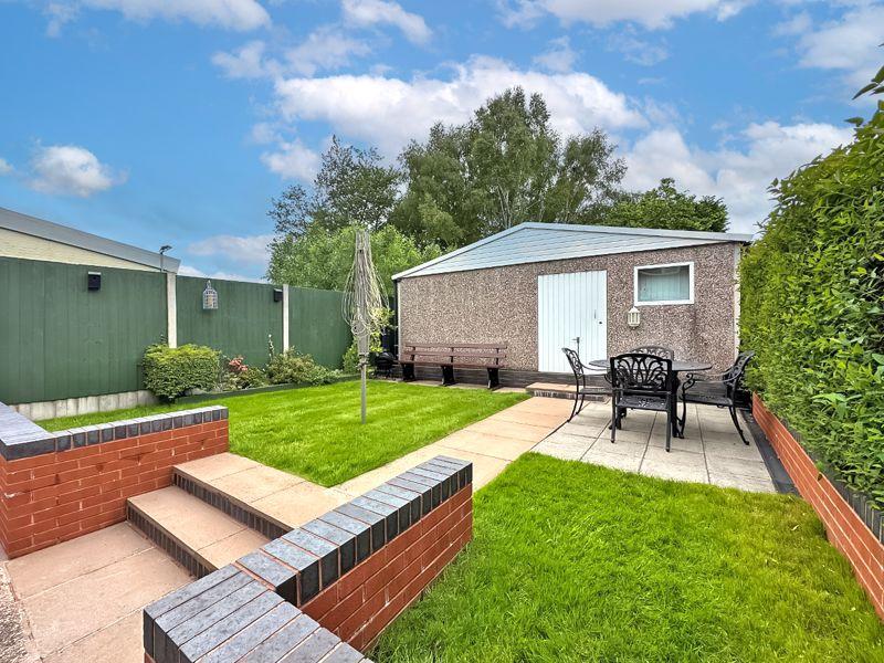 Rear garden
