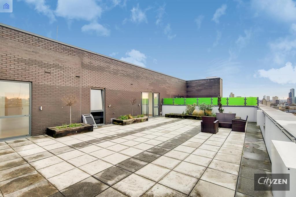 Private roof terrace