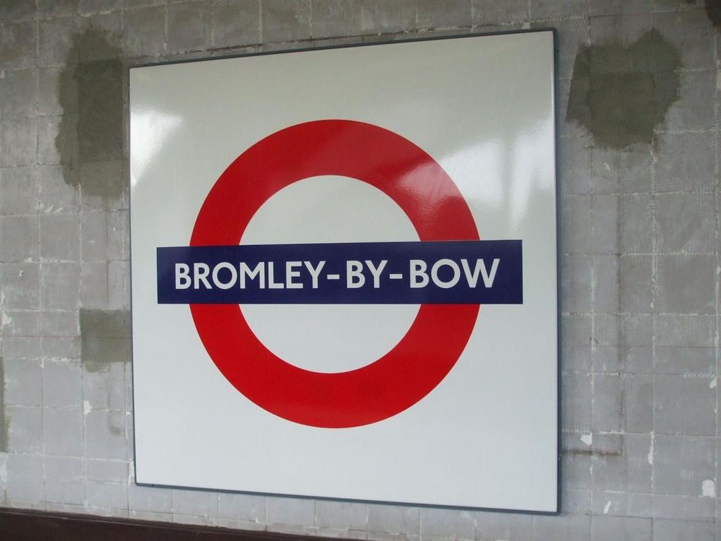 Bromley by bow station