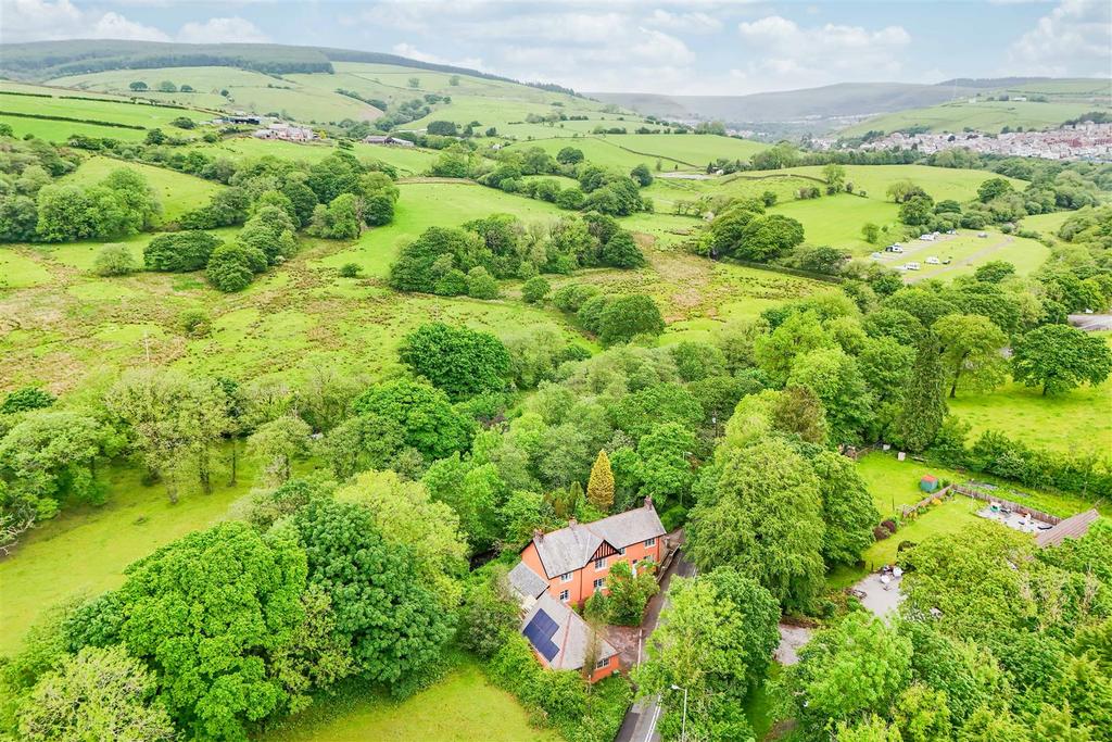 Glyncoch House, Blackmill, Bridgend... 4 bed detached house for sale