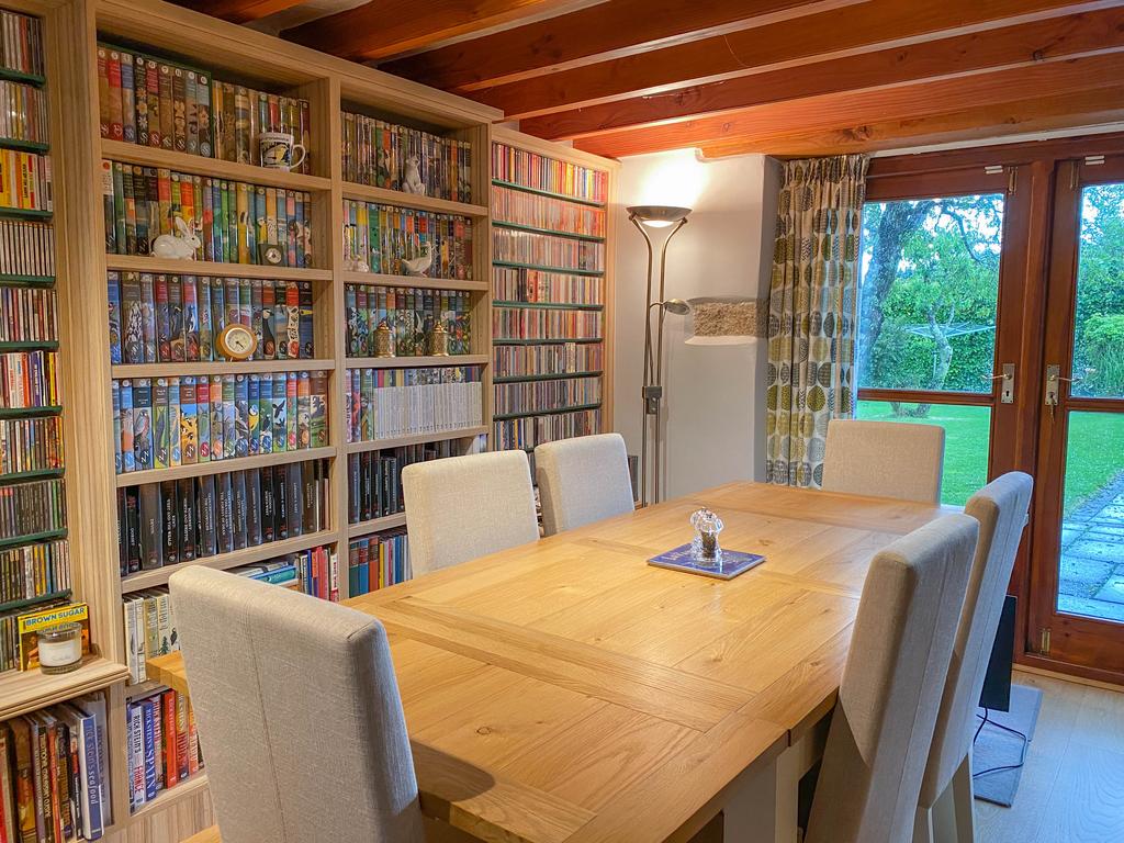 Dining Room with French Doors