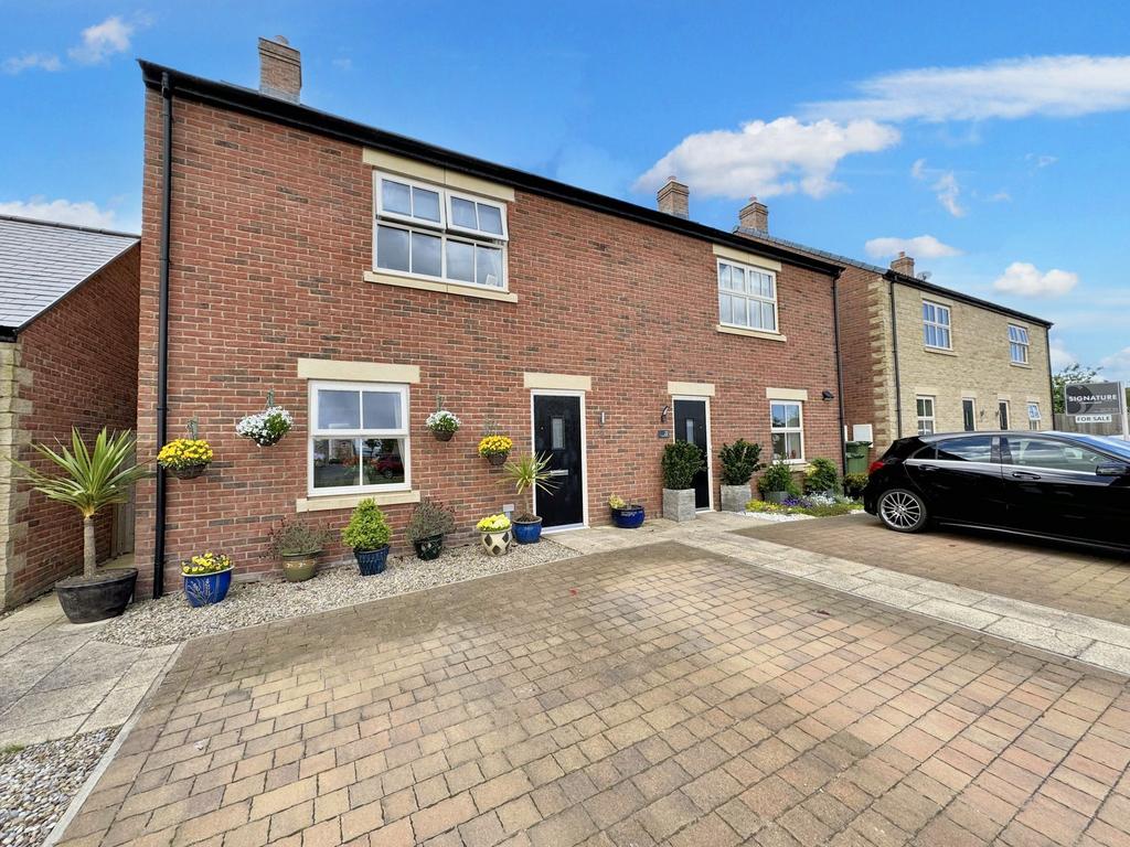 Knights Road, Warkworth, Morpeth... 3 bed semidetached house for sale