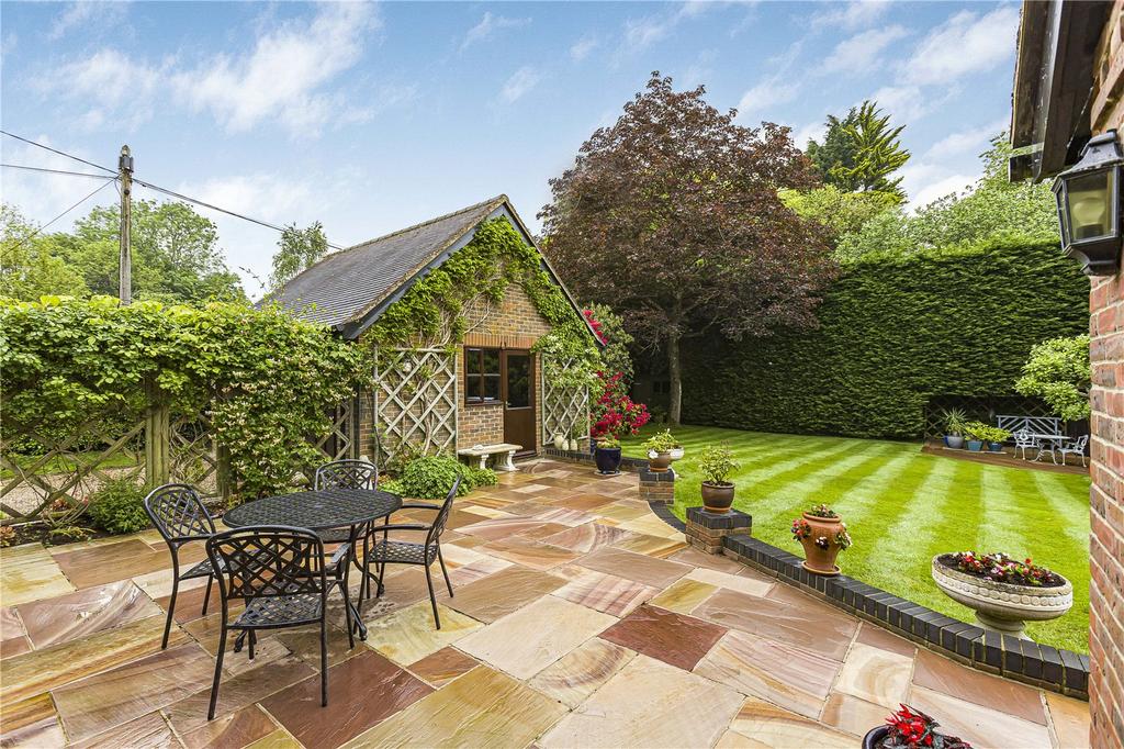 Patio and Garage
