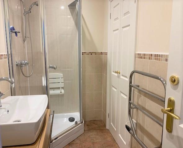 Downstairs shower room