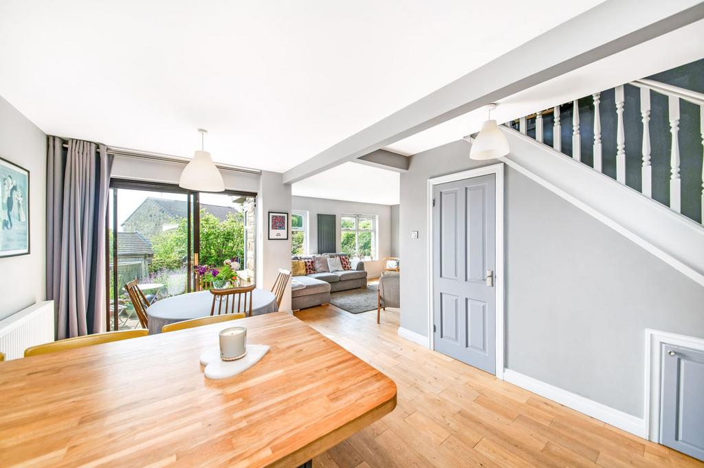 Open plan dining kitchen