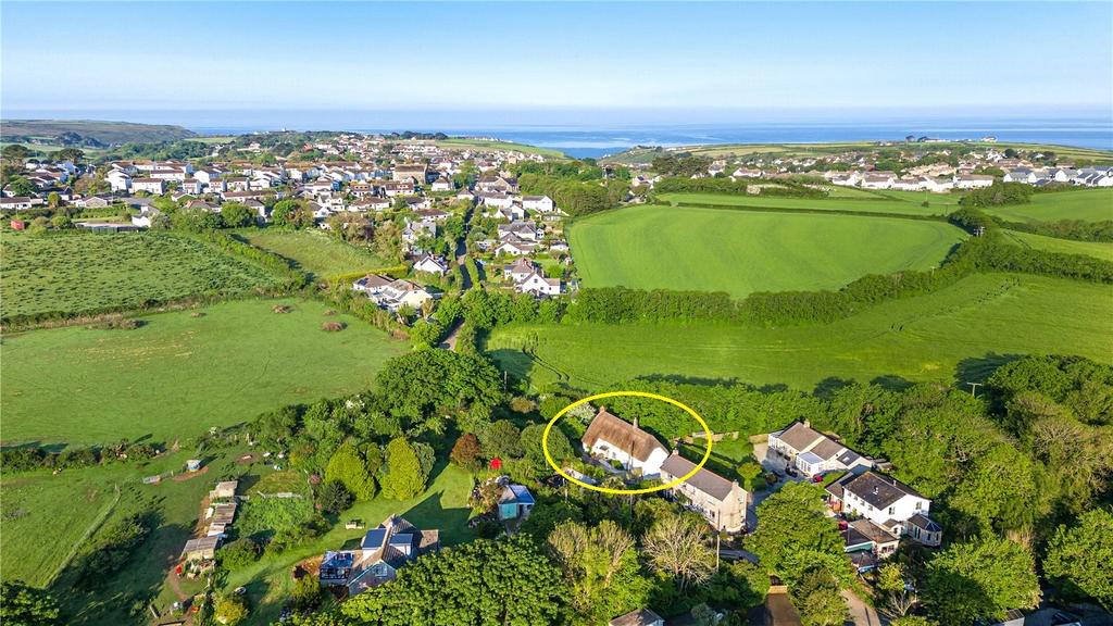 Aerial With Coast