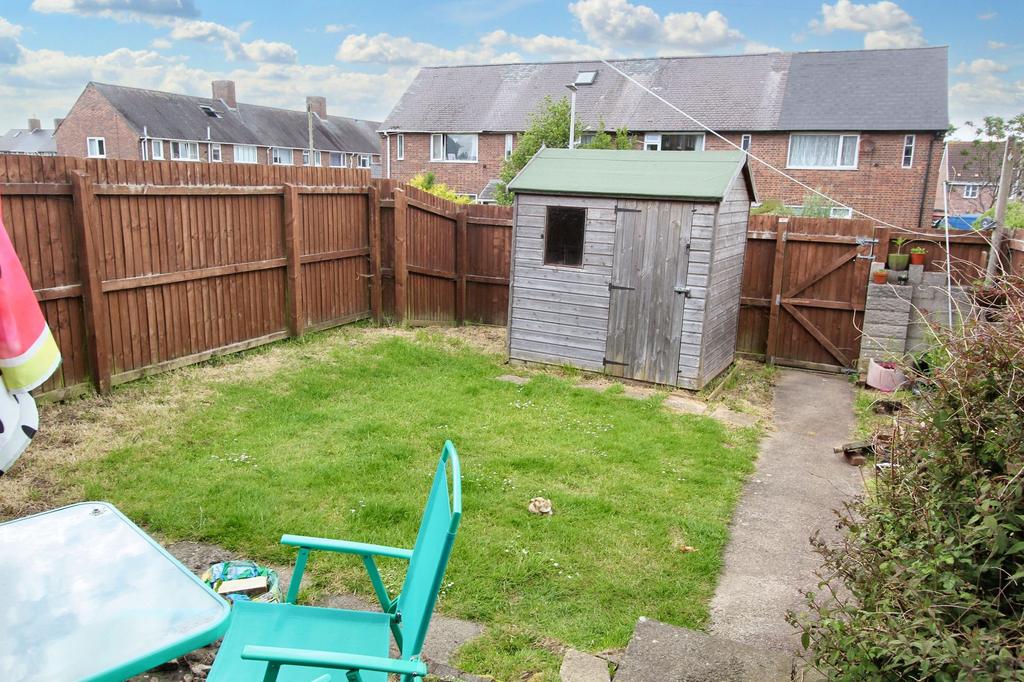 Rear garden