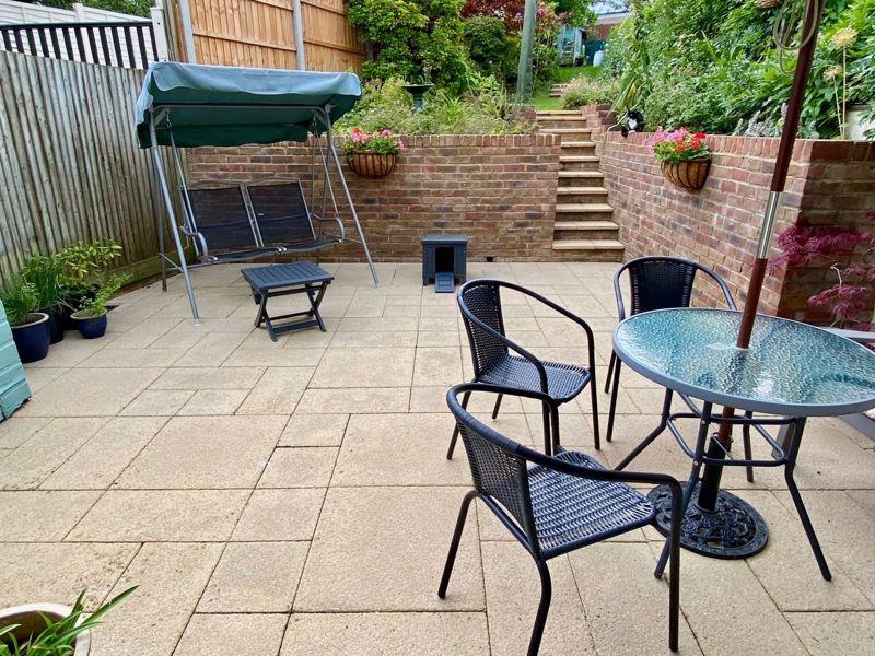 Rear patio