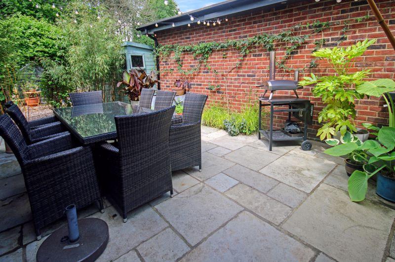 Courtyard patio
