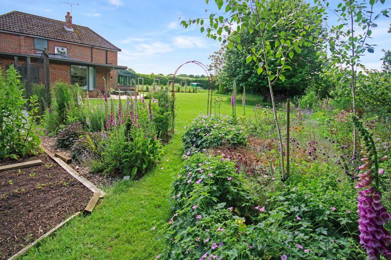 Rear of property