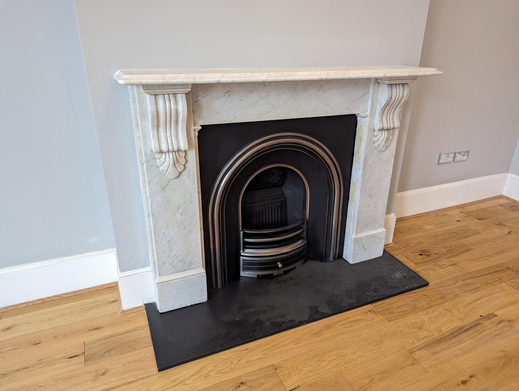 Reception Fireplace