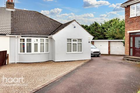 3 bedroom semi-detached bungalow for sale, Radnor Drive, Shepshed