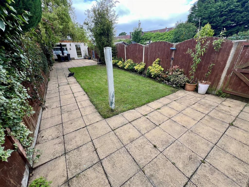 Rear garden