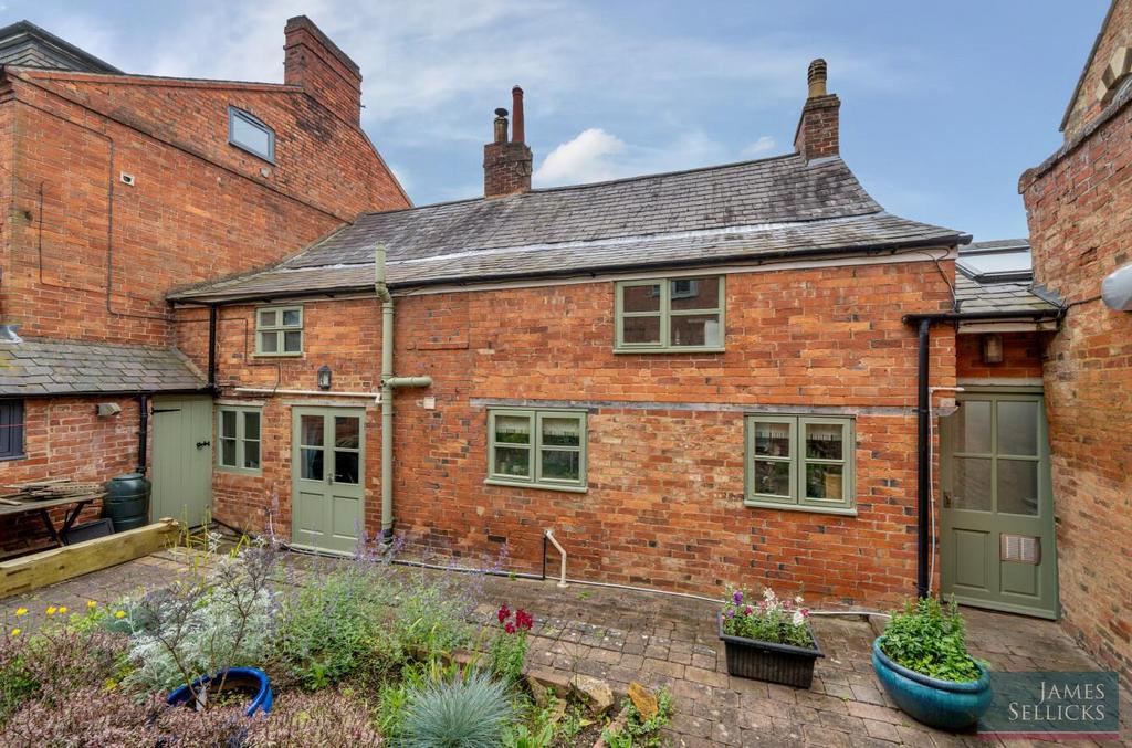 Rear elevation - main house