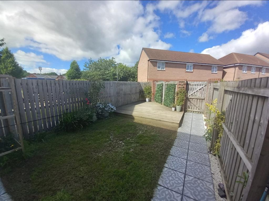 Rear garden