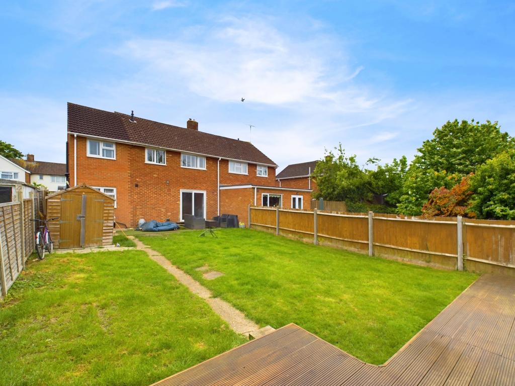 Rear of Property