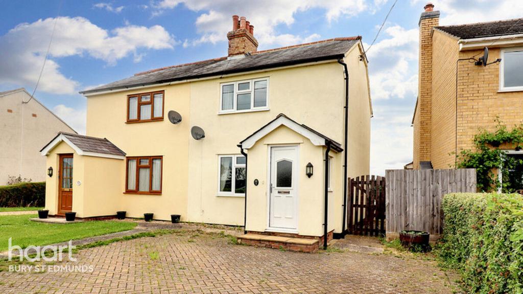 Bunters Road, Wickhambrook, Newmarket 3 bed semidetached house for