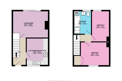 2 bedroom terraced house for sale, Beatty Avenue, Gillingham, Kent, ME7