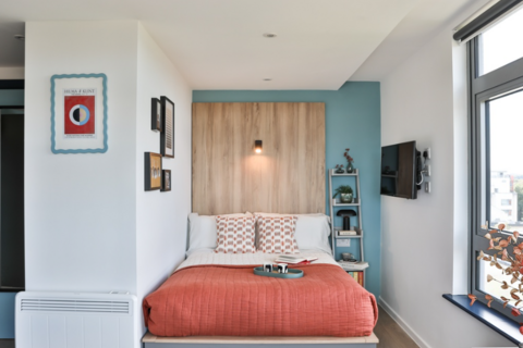 Studio to rent, Plot windsor house, Premium Studio at Nationwide, 9-10 Windsor Place CF10