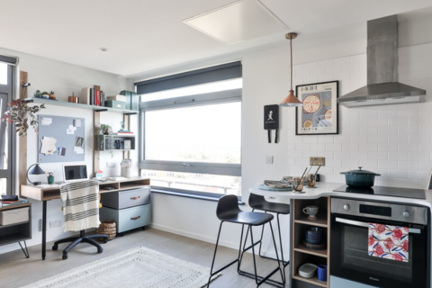 Studio to rent, Plot windsor house, Premium Studio at Nationwide, 9-10 Windsor Place CF10