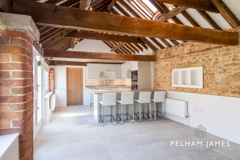 Annexe Kitchen, The Long Barn, Whitwell